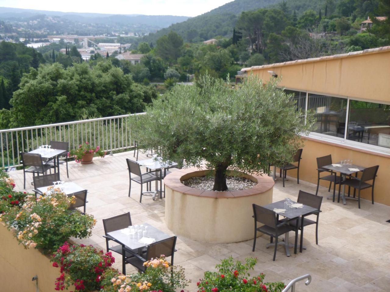 Logis Hotel Le Col De L'Ange Draguignan Eksteriør billede