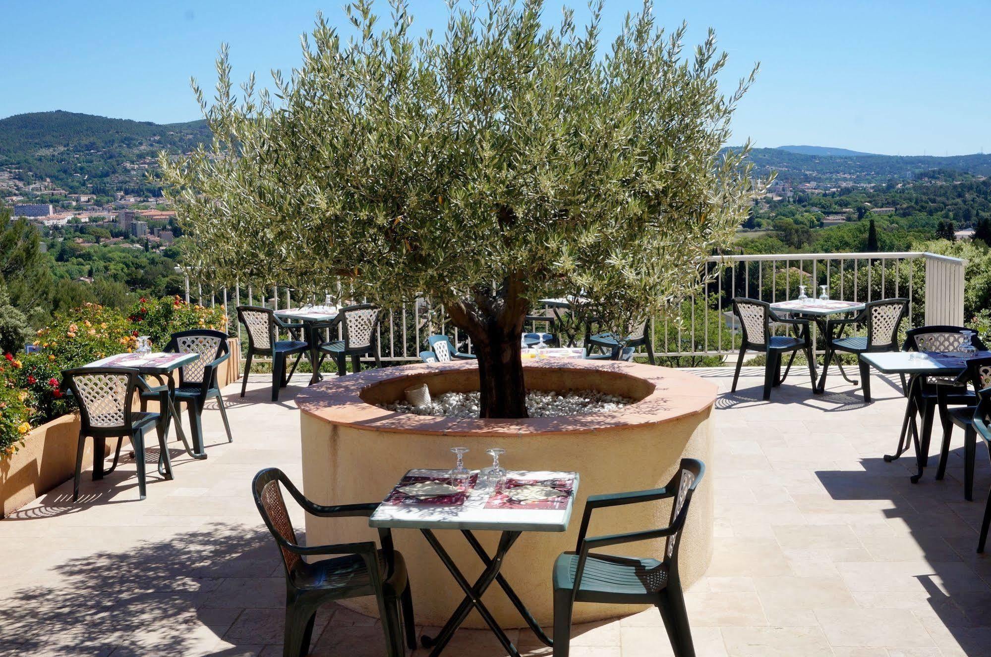 Logis Hotel Le Col De L'Ange Draguignan Eksteriør billede