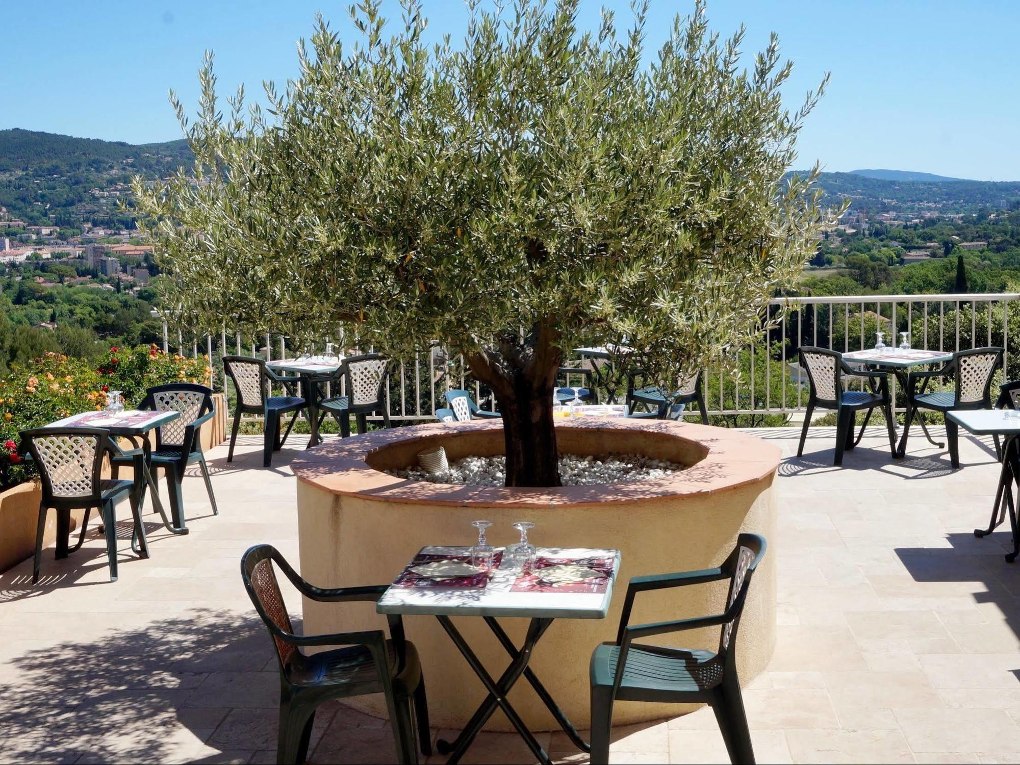 Logis Hotel Le Col De L'Ange Draguignan Eksteriør billede